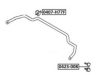ASVA 0423-008 Rod/Strut, stabiliser